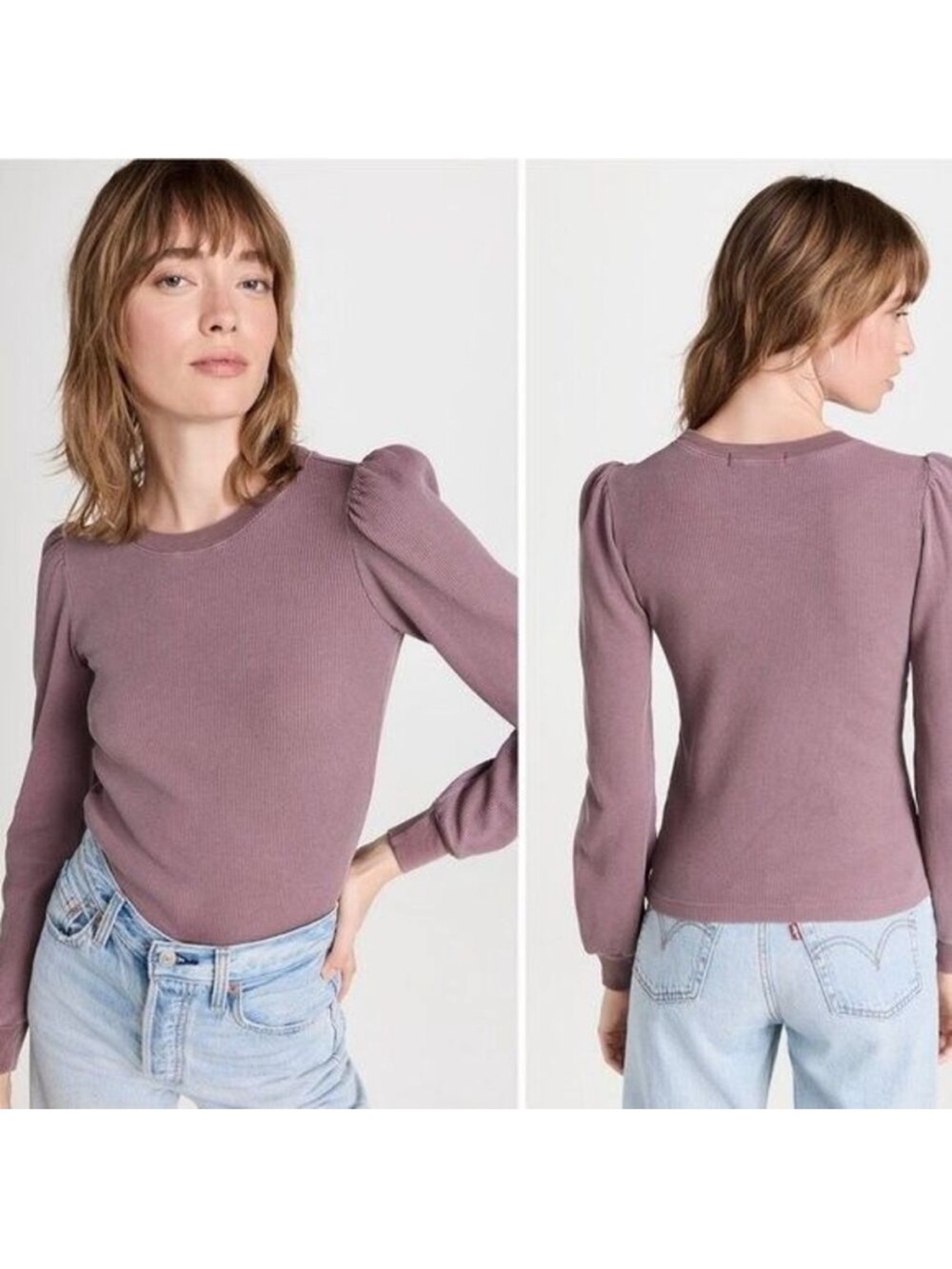 AMO Girly Thermal Long Sleeve Shirt